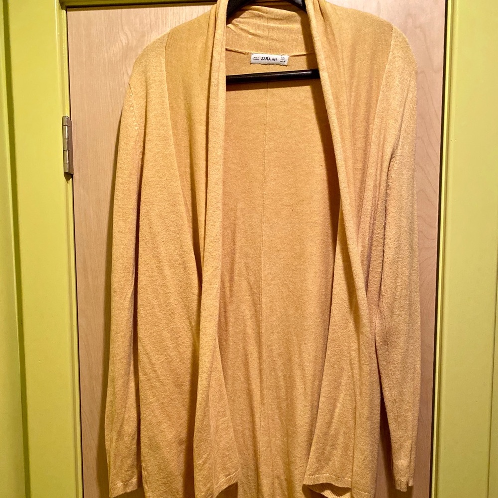 Open front cardigan